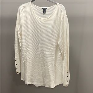Alfani White Sweater